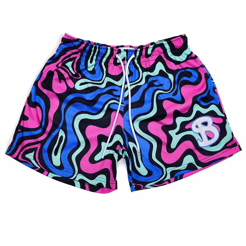 2025 Summer new style BUCKETSQUAD Basketball Mesh Running quick drying quarter High quality sports shorts men sportswear