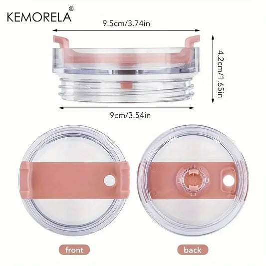 40Oz Sealing Bottle Cover Splash Spill Proof Plain Plastic Lids for Tumbler Cup Replacement Multicolor Bottle Accessories