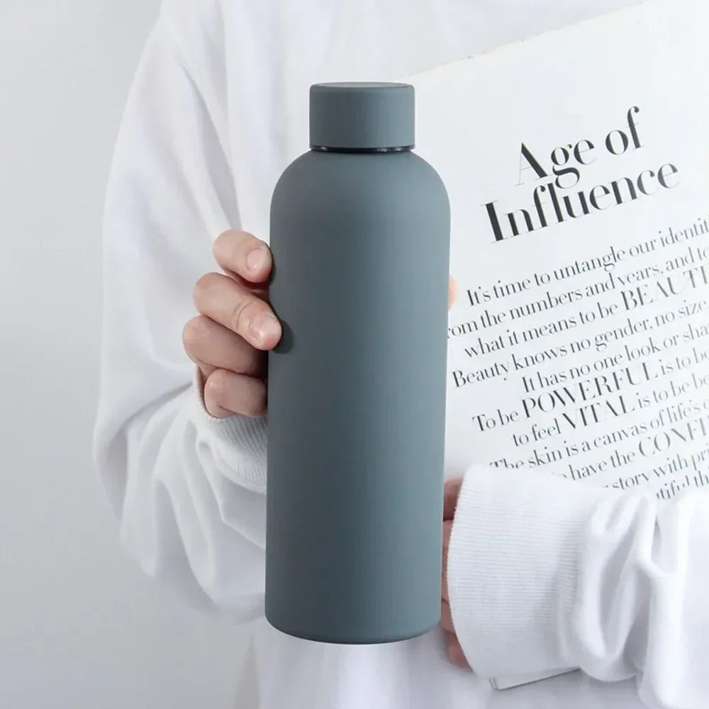 1000ML Double-Wall Stainless Steel Leak-proof Thermal Vacuum Flask Insulated Water Bottle Sports Coffee Straight Body Cup