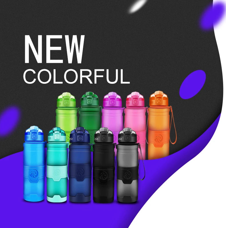 700ML Portable Water Bottle Motivational Sports Water bottle with Time Marker Leakproof Cup for Outdoor Sport Fitness BPA Free