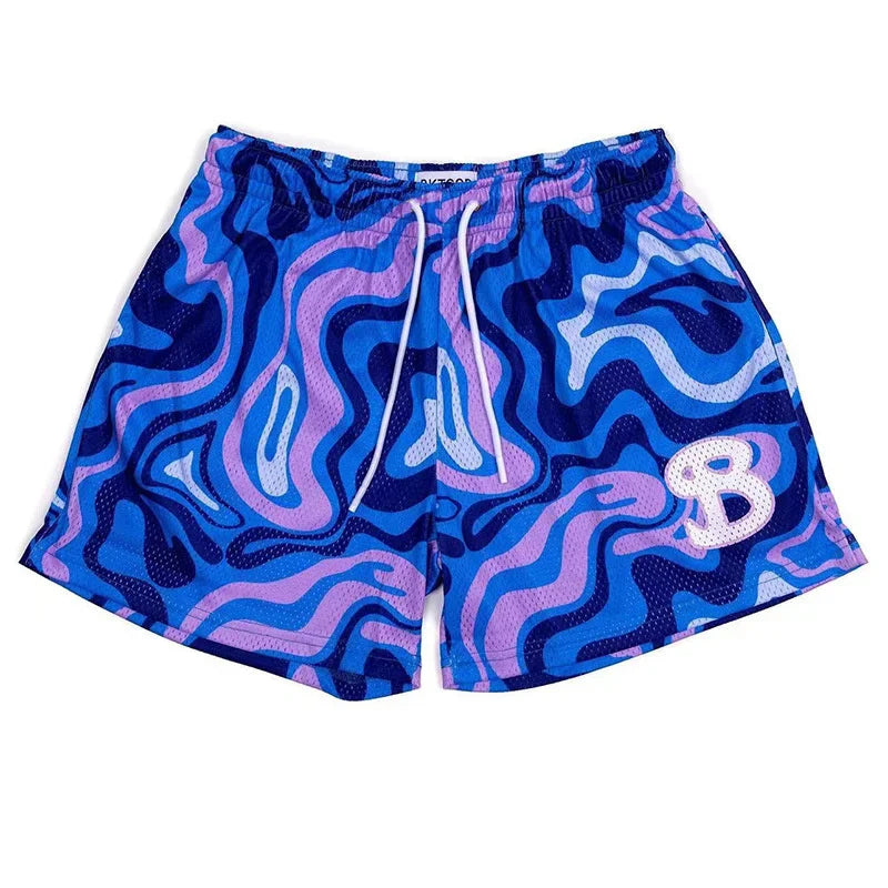 2025 Summer new style BUCKETSQUAD Basketball Mesh Running quick drying quarter High quality sports shorts men sportswear