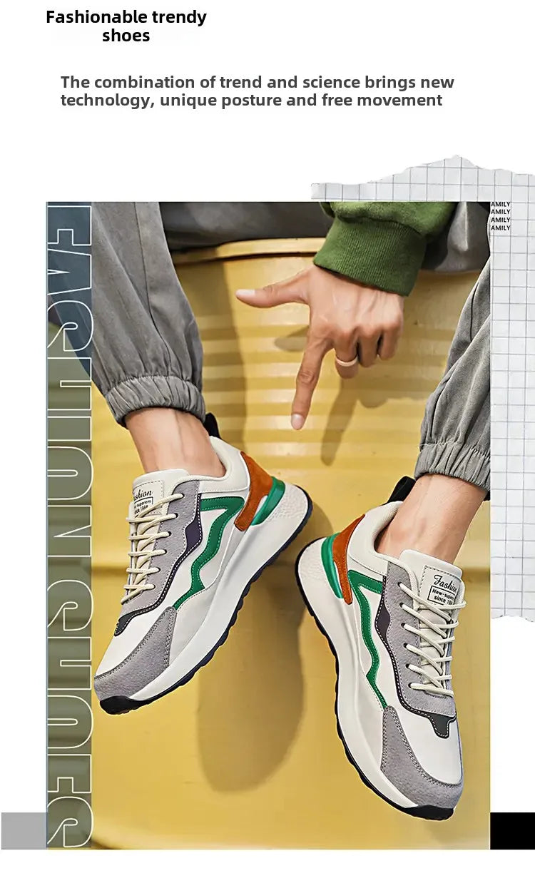 2025 Spring New Men's Shoes Outdoor Non-slip Casual Shoes Comfortable Fashion Men's Shoes Casual Sports Shoes Large Size 45-48