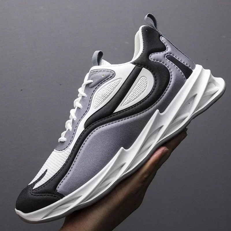 2025 summer new men's sports shoes Breathable comfortable casual shoes Men's fashion popular high quality sports shoes