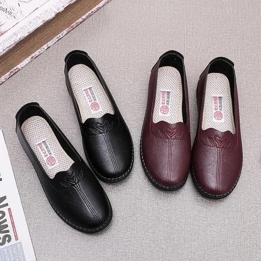 Women's Flat Shoes Women's Soft Casual Shoes Women's Shoes Women's Slip-on Loafers Plus Size New Womens Shoes