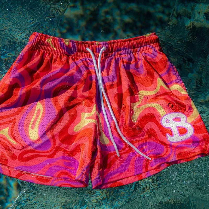 2025 Summer new style BUCKETSQUAD Basketball Mesh Running quick drying quarter High quality sports shorts men sportswear