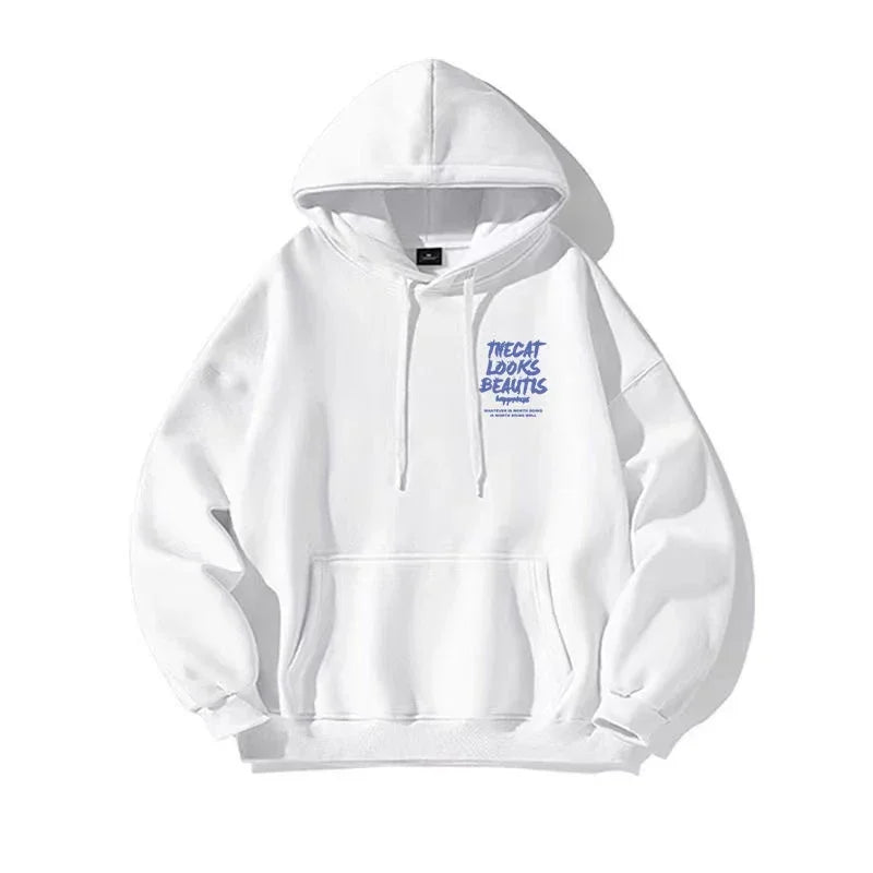 2024 Leisure Street Clothing Hoodie Fashion Hoodie Men's Comfortable Fashion Hooded Sweatshirt Hip Hop Street Clothing Y2K Sweat