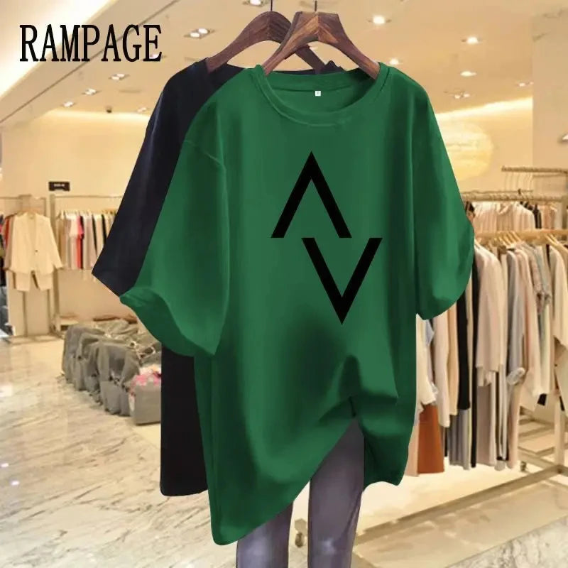 2024 Summer Women Men Luxury T-Shirt Fashion Trend Printing Cotton Tops Tees Short Sleeve Clothing Female Casual Streetwear