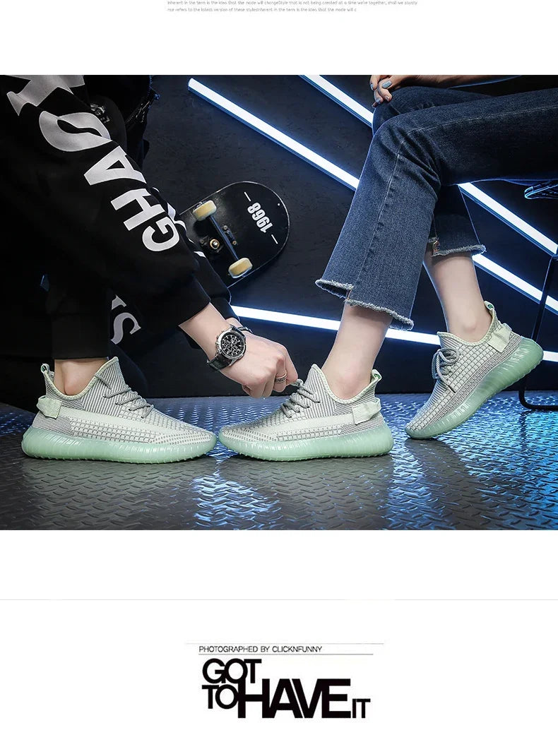 2025 Pure White Ice Cream Sports Casual Shoes Men's Women's Style Khaki Drill For Galaxy Ama Sesame Star Shoes Breathable Summer
