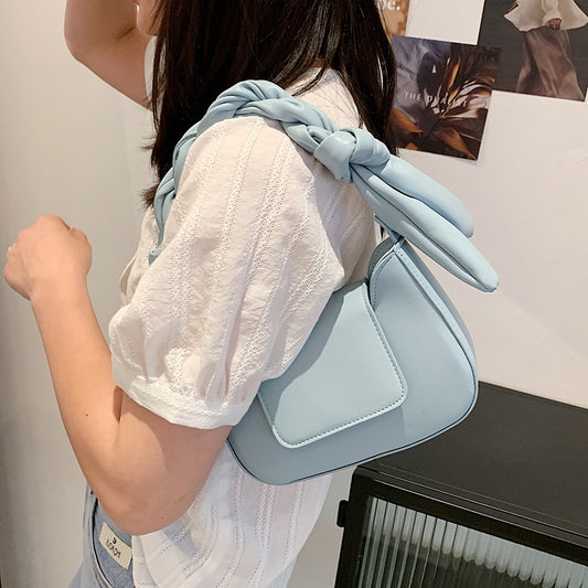 Small Bag New Trend Korean Fashion One-shoulder Underarm Bag  Messenger Small Square Bag