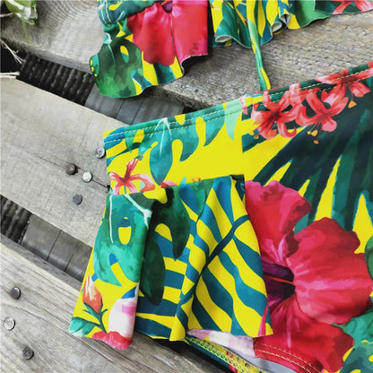 2024 Sexy Brazilian Bikinis Women Swimsuit Padded Swimwear Halter Bikini Set Push Up Beach Wear Bathing Suit Swimming Maillot