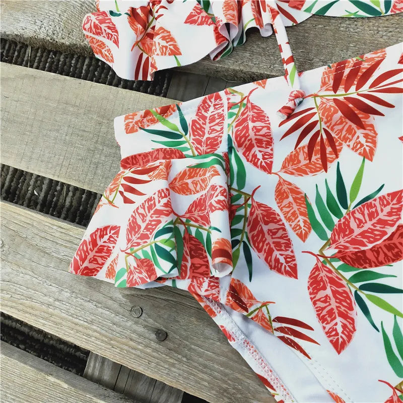 2024 Sexy Brazilian Bikinis Women Swimsuit Padded Swimwear Halter Bikini Set Push Up Beach Wear Bathing Suit Swimming Maillot