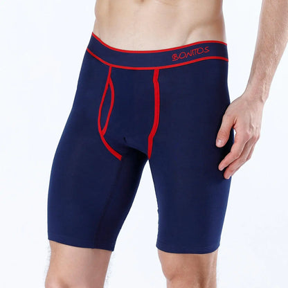 BONITOS Long Boxer Shorts Panties Man Underwear Men Boxer Men Underwear Natural Cotton Comfortable Soft Top Brand High Quality