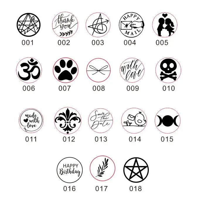 Thank you Embosser Stamp /Embosser Seal thank you  handmade logo steel embossing stamp one full set merry christmas embossed