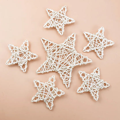 10/15/20CM Tree Root Vine Festival Star Wreath Home Decoration Accessories Wedding Background Diy Artificial Plants Wholesale