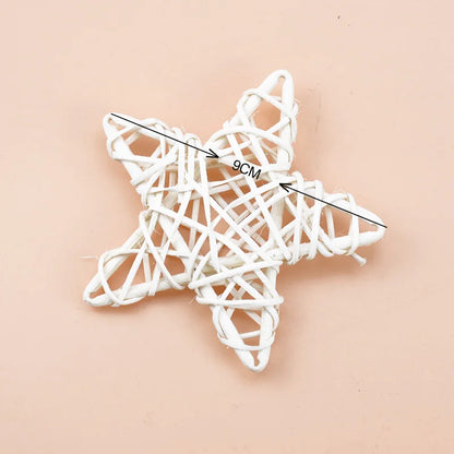 10/15/20CM Tree Root Vine Festival Star Wreath Home Decoration Accessories Wedding Background Diy Artificial Plants Wholesale