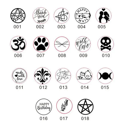 Thank you Embosser Stamp /Embosser Seal thank you  handmade logo steel embossing stamp one full set merry christmas embossed