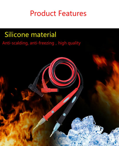Victor Multimeter Test Leads High Quality Anti-burn Universal Probe Wire Cable Pen for Digital Clamp Meter 20A 1000V Tester Lead