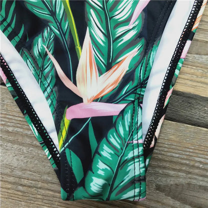 2024 Sexy Brazilian Bikinis Women Swimsuit Padded Swimwear Halter Bikini Set Push Up Beach Wear Bathing Suit Swimming Maillot
