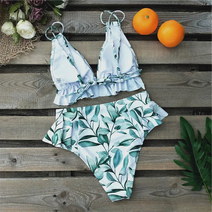 2024 Sexy Brazilian Bikinis Women Swimsuit Padded Swimwear Halter Bikini Set Push Up Beach Wear Bathing Suit Swimming Maillot