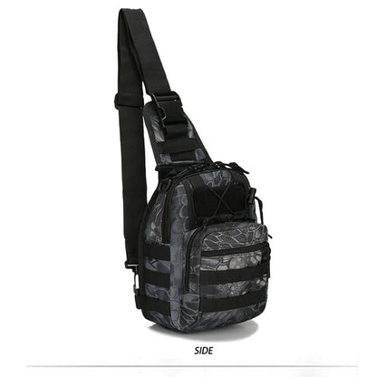 Tactical Shoulder Bag 800D Waterproof Oxford Small Chest Bag Outdoor Sports Sling Backpack for Hunting Hiking Camping