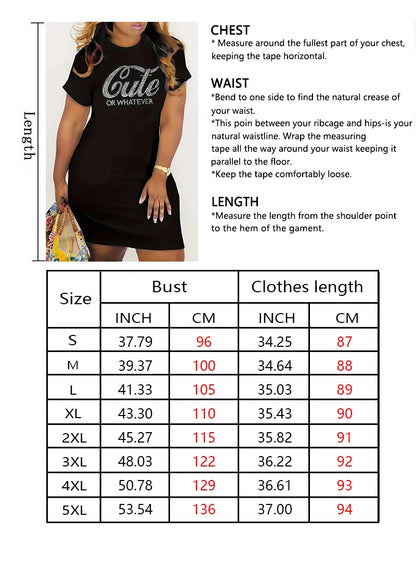 Plus Size Loose Micro Stretch Women's Nightgown 3D Printing Creative Texture Oversized Round Neck Pullover Dress Short Sleeve