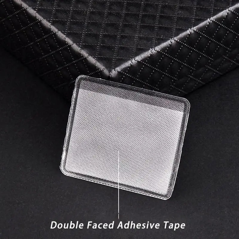 50pcs Necklace Chain Adhesive Pouch Self-Adhesive Pockets for Necklace Display Cards Clear Jewelry Bag Loose Supplies Holder