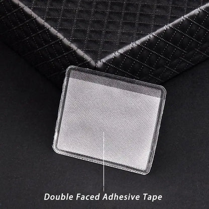 50pcs Necklace Chain Adhesive Pouch Self-Adhesive Pockets for Necklace Display Cards Clear Jewelry Bag Loose Supplies Holder