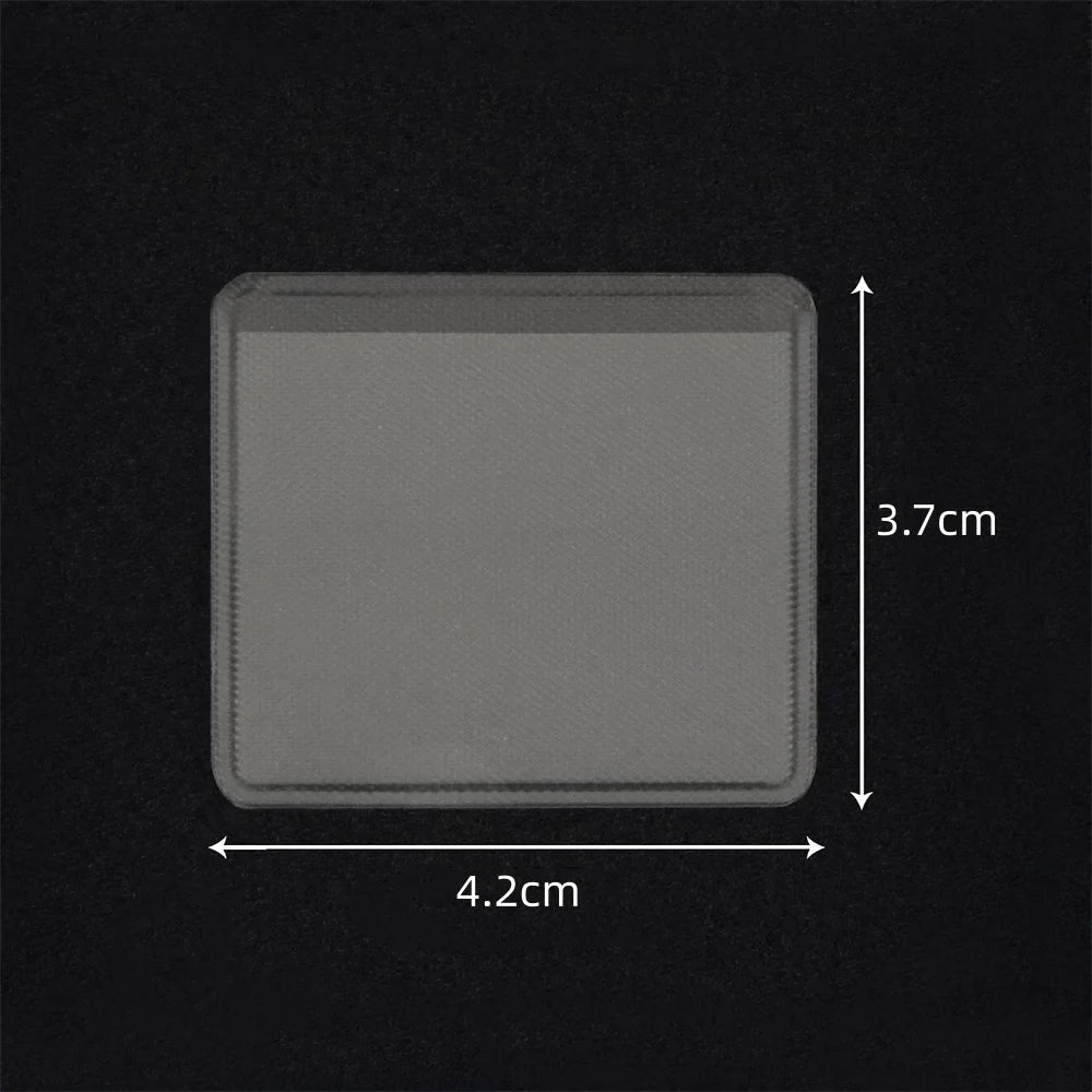 50pcs Necklace Chain Adhesive Pouch Self-Adhesive Pockets for Necklace Display Cards Clear Jewelry Bag Loose Supplies Holder