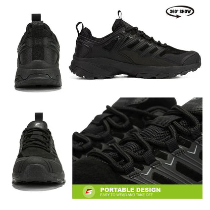 Baasploa Men Hiking Shoes Waterproof Outdoor Sneakers for Men Casual Sneakers Anti-Skid Wear-Resistant Male Shoes New Fashion