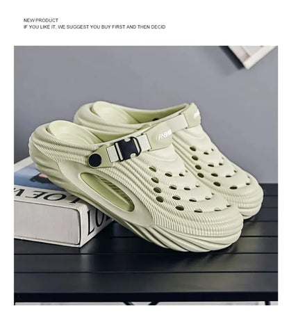 Summer Men Clogs Sandals Platform EVA Slippers High Quality Shoes Men's Sports Sandals Beach Outdoor Sandals Men Summer Shoes