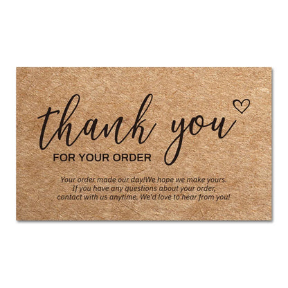 10-30pcs Natural Kraft Paper "beyond grateful" Cards Thank You Card For Small Shop Gift Decoration Card For Small Business Card