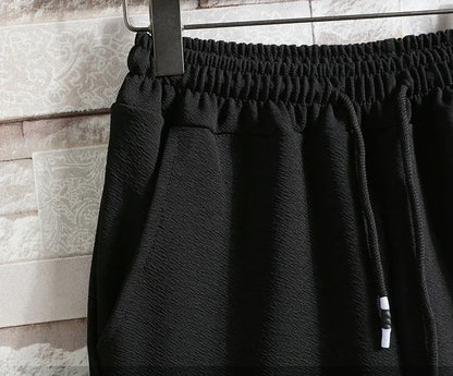 Casual Men's Sport Suit Loose Fit Hooded Cardigan Sweatshirt Pants Set Spring Autumn Season Stylish Outfit