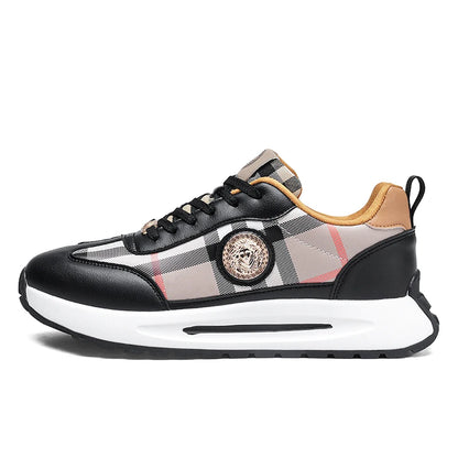 Summer New Anti-slip Wear-resistant Thick Bottom Increase Outdoor Comfort Couples Leisure Fashion Trend All Match Sneakers