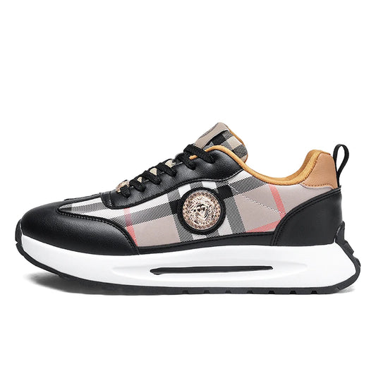 Summer New Anti-slip Wear-resistant Thick Bottom Increase Outdoor Comfort Couples Leisure Fashion Trend All Match Sneakers