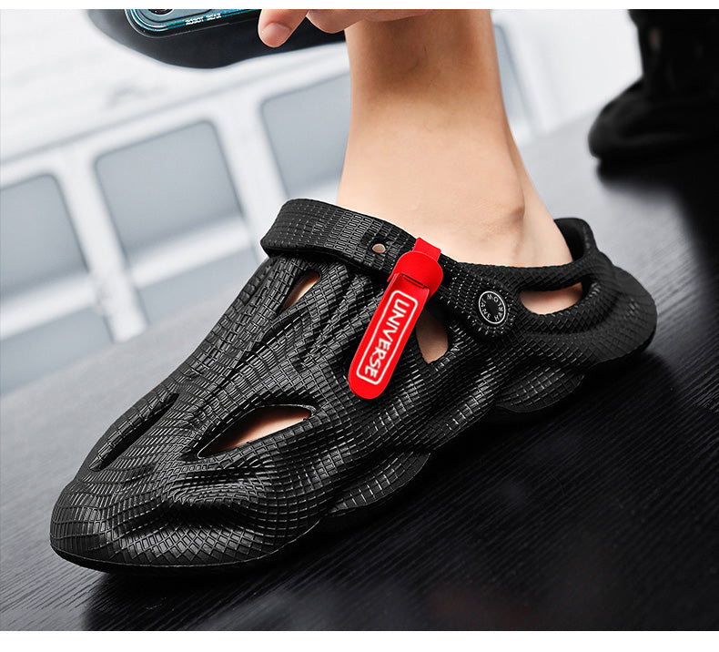 Summer Men Slippers Comfortable Platform Outdoor Sandals 2023 Beach Slippers Flip Flops Male Indoor Home Slides Bathroom Shoes