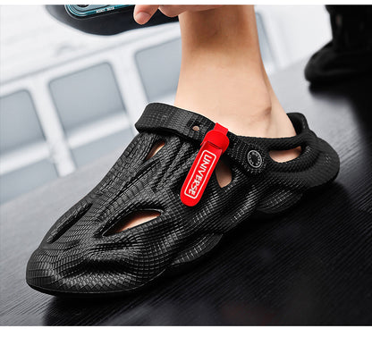Summer Men Slippers Comfortable Platform Outdoor Sandals 2023 Beach Slippers Flip Flops Male Indoor Home Slides Bathroom Shoes