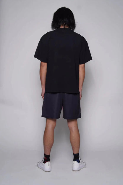2023 Mesh Breathable Men Shorts GYM Basketball Running Quick-Drying Shorts Baggy Flame Print Fashion Shorts Summer Shorts