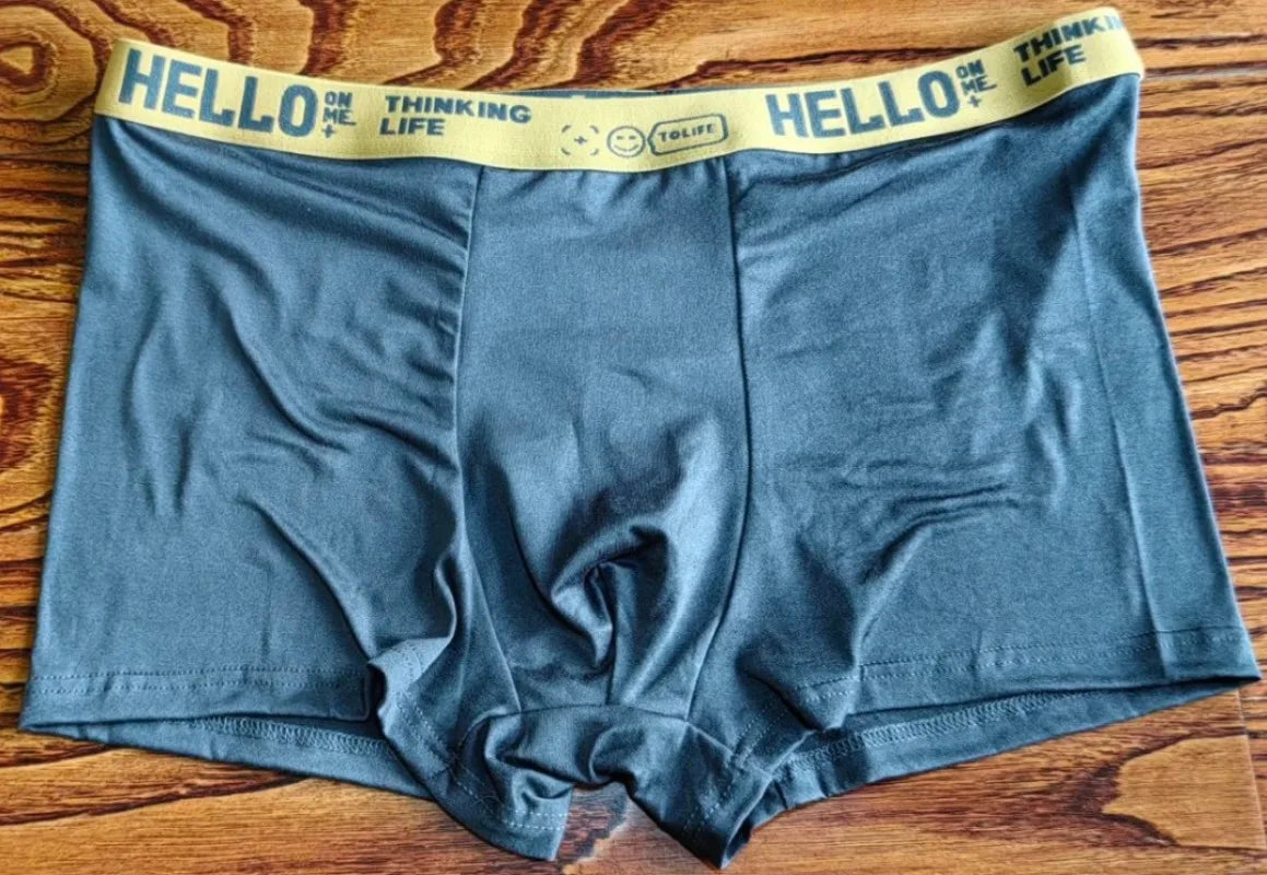 6pieces Mens Underwear Men Cotton Underpants Male Pure Men Panties Shorts Breathable Boxer Shorts Comfortable soft Plus size