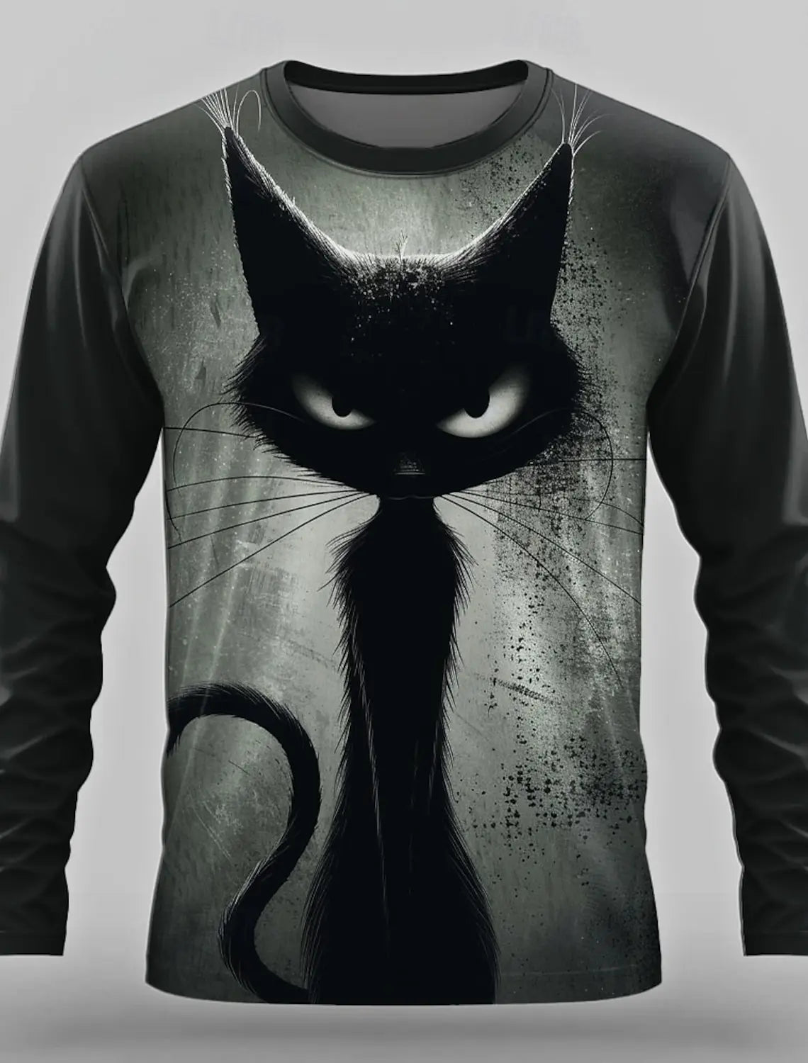 3D Print Anime Characters Long Sleeve T-Shirts For Men Autumn Fashion Men's O-Neck Sportwear Oversized  Pullover Men clothing