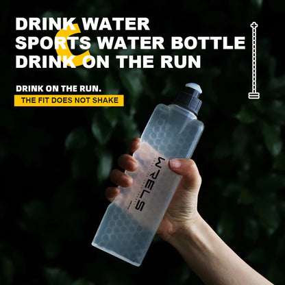 WRELS 350ml Sports Water Bottle Gym Cycling Cup Portable Fitness Outdoor Running Cycling Bicycle Kettle Water Bottle Sports
