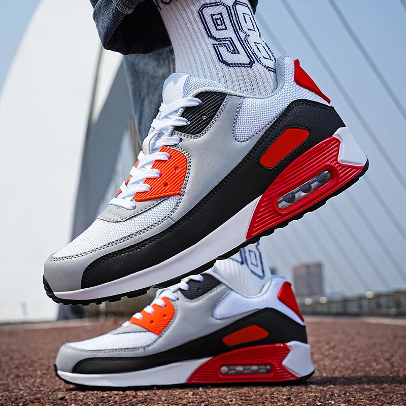 Sports shoes, basketball shoes, new plus size men's shoes, outdoor casual shoes, high-quality new anti slip green, blue, red