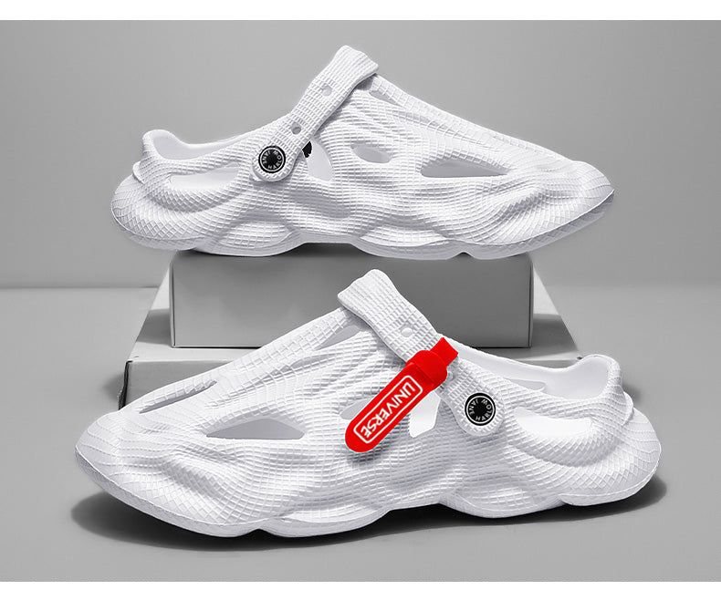 Summer Men Slippers Comfortable Platform Outdoor Sandals 2023 Beach Slippers Flip Flops Male Indoor Home Slides Bathroom Shoes