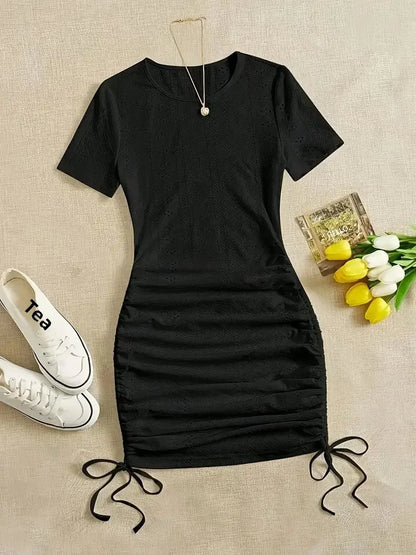 Amazon Spring Summer Cross-Border Dress High-End Sexy Fire Red Bodycon Skirt Direct From Manufacturer For Party Occasion