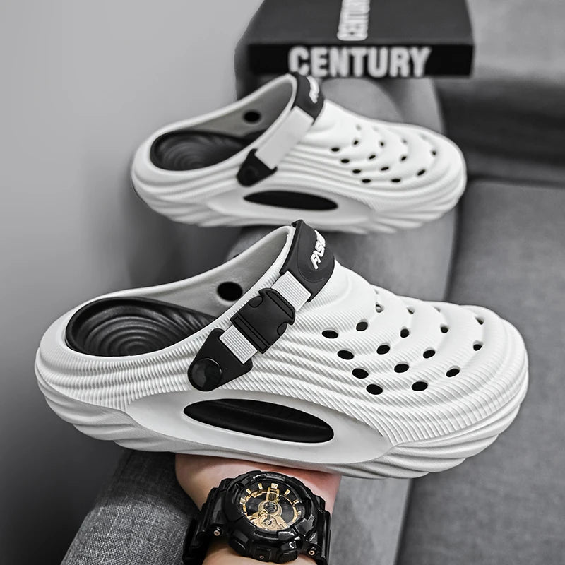 Summer Men Clogs Sandals Platform EVA Slippers High Quality Shoes Men's Sports Sandals Beach Outdoor Sandals Men Summer Shoes