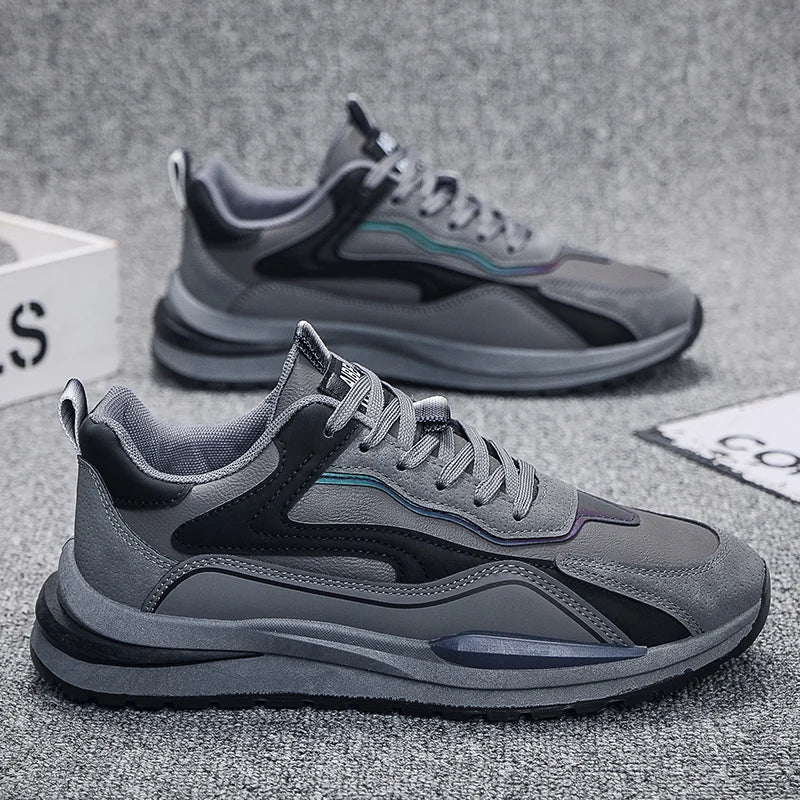 Waterproof Non-slip Wear-resistant Casual Sports Shoes For Men Spring 2025 New Arrival Work Shoes Trendy Footwear Spring Autumn