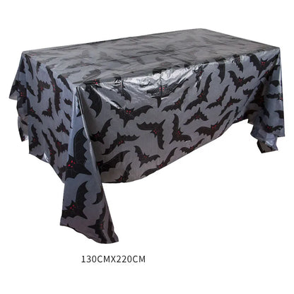 Bat Ghost Disposable Tableware Birthday Party Supplies Skeleton Plate Halloween Party Decoration Supplies