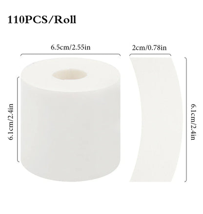 110Pcs/Roll Eye Tapes Under Eye Patches Foam Eyelash Gel Pads Adhesive Tape Eyelash Extension Stickers Eyepad Makeup Accessories