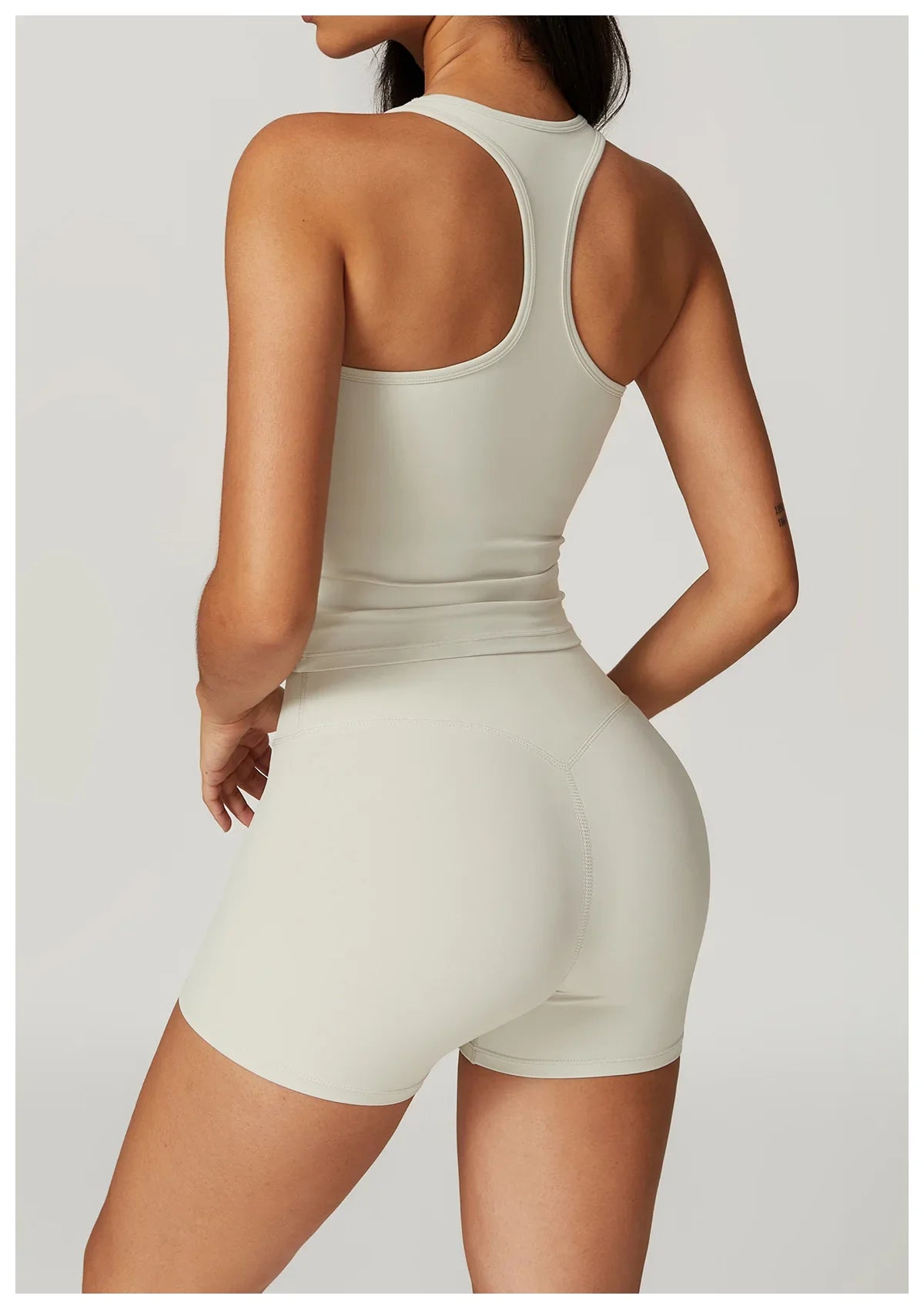 Beautiful Back Sports Undershirt Women Grinding Hair Tight Quick Dry Breathable Bra Leisure Running Fitness Tops Yoga Clothing