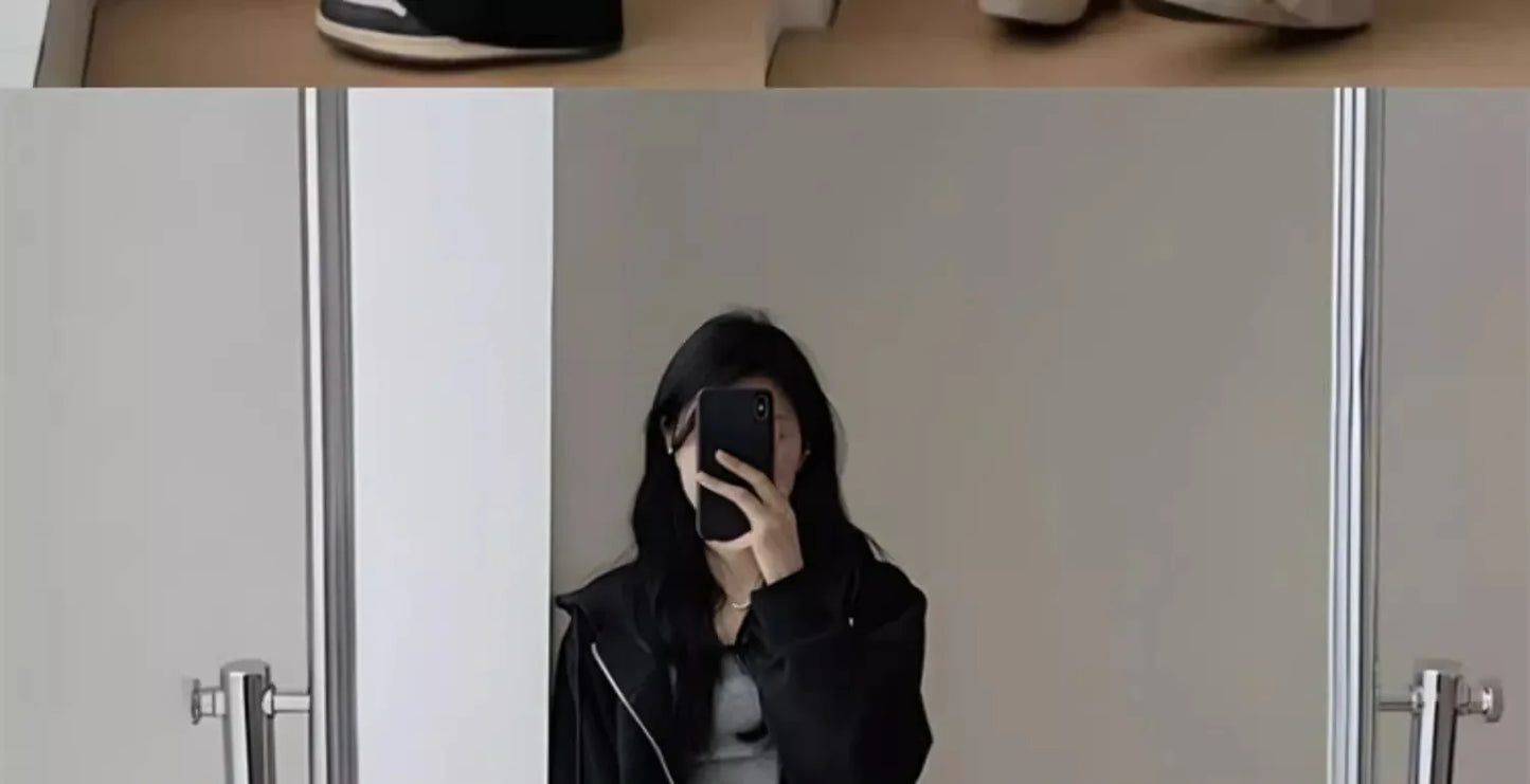 Autumn/Winter 2024 New Tea Matching Women's Clothing Set Plus Size Elegant Casual Salt System Sweatshirt Two-Piece Suit