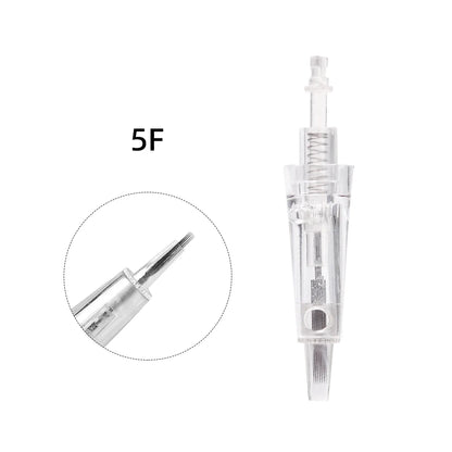 Borala 20Pcs Tattoo Needle Microblading Piercing Needles Pen Permanent Eyebrow Lip Makeup Cosmetics Tattoo Machine Accessories
